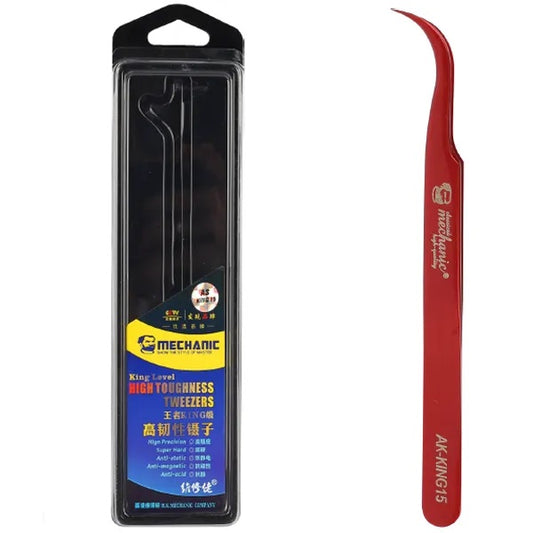 Pinza de precisión en ángulo Mechanic AK-K15-2