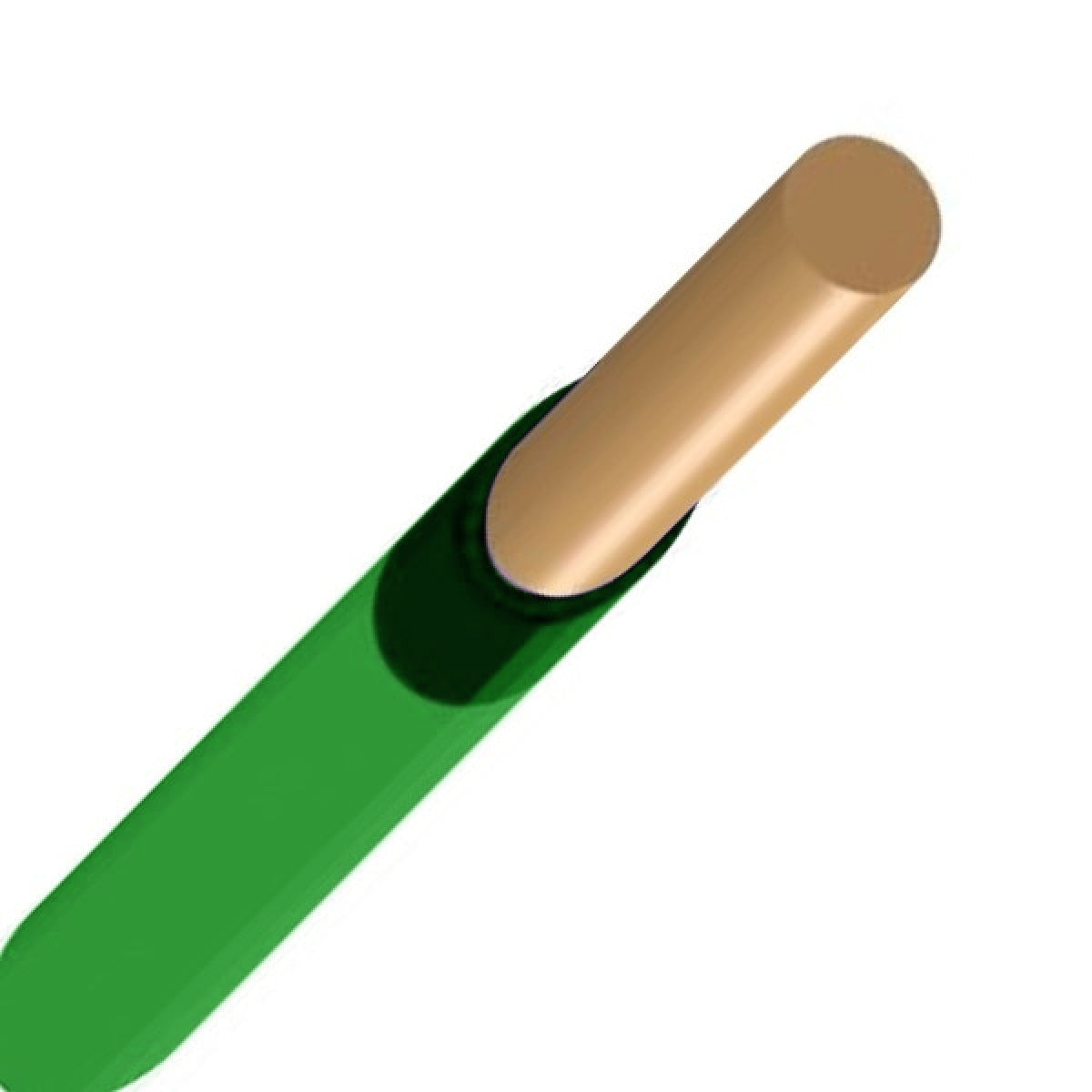 Alambre para protoboard 24 AWG, color verde-1