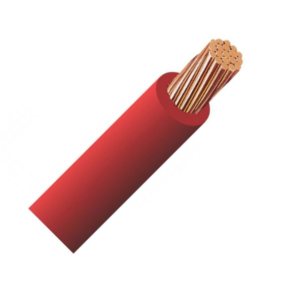 Cable primario 10 AWG, rojo - metro-1