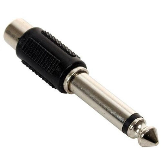 Adaptador N.A. de 6.3 mm macho mono a RCA hembra-2