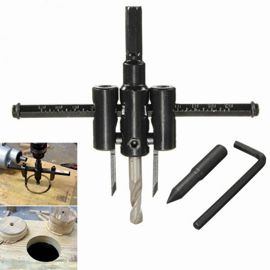 Cortador de círculos ajustable para madera-2