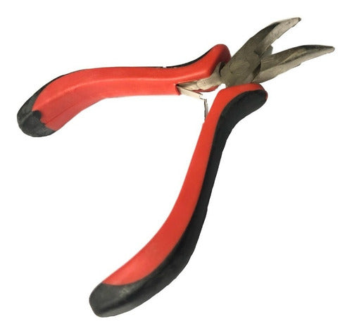 Pinza de punta curva Jin Feng de 4.5''-2