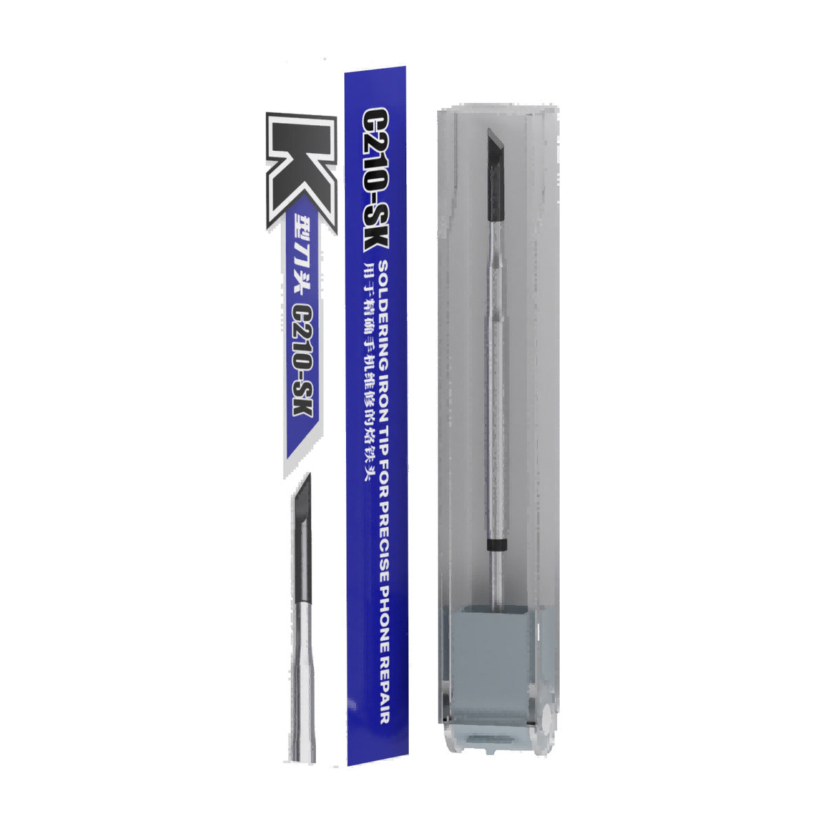 Punta tipo cuchilla Mechanic C210-SK para cautín T210-2