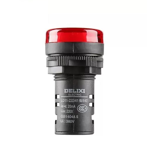 Luz piloto LED rojo de 22mm-1