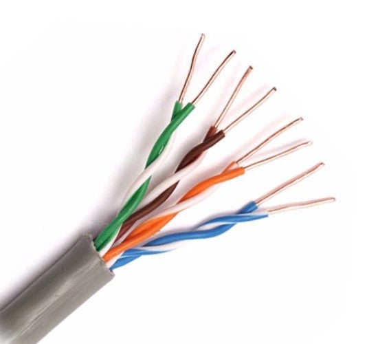Cable UTP N.A. CAT6, Gris - metro-1