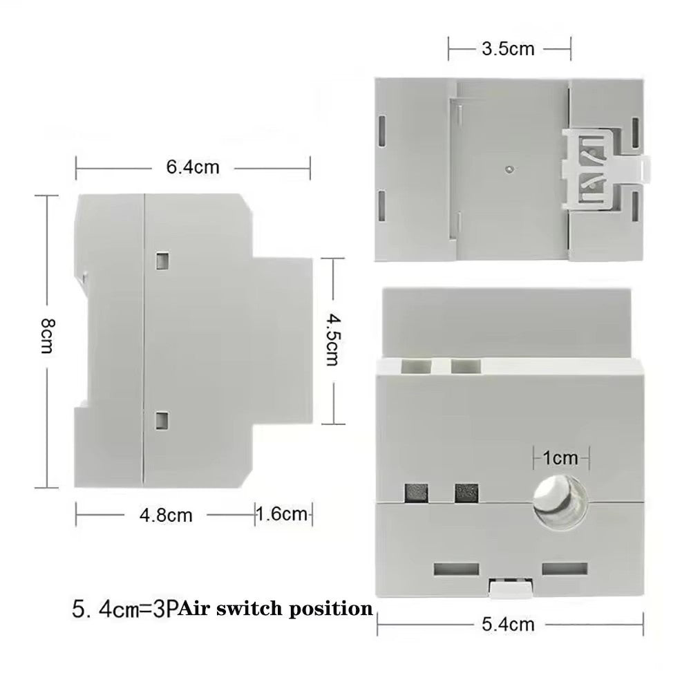 Medidor de potencia AC D52-2066 de 300V con CT integrado-4