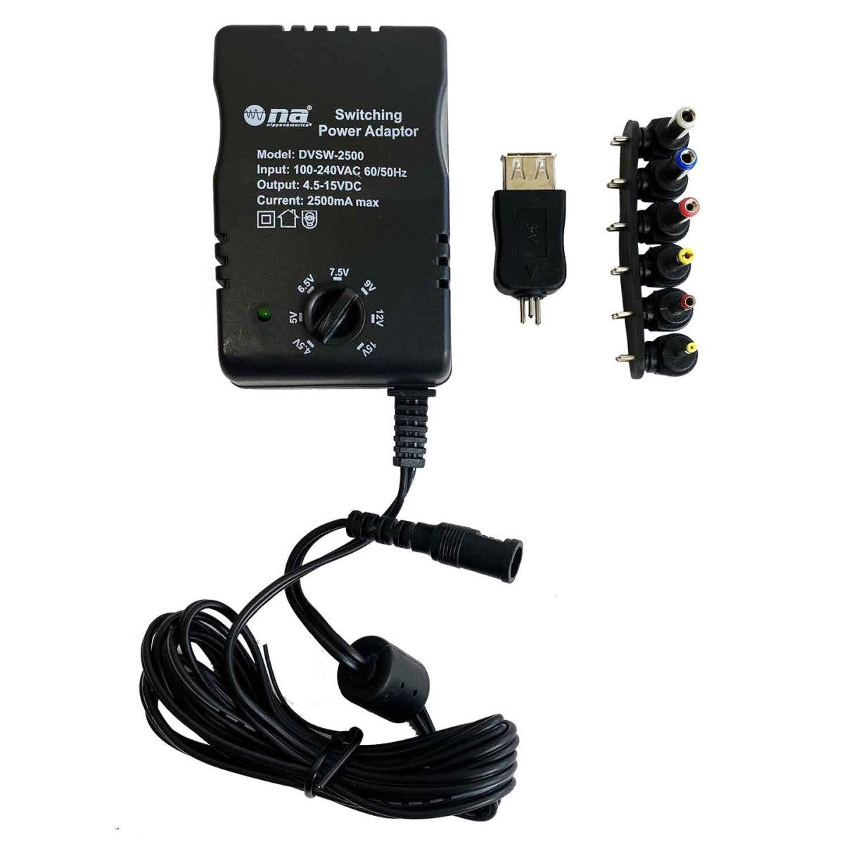 Adaptador AC-DC universal N.A. de 4.5 a 15 V - 2.5A-1