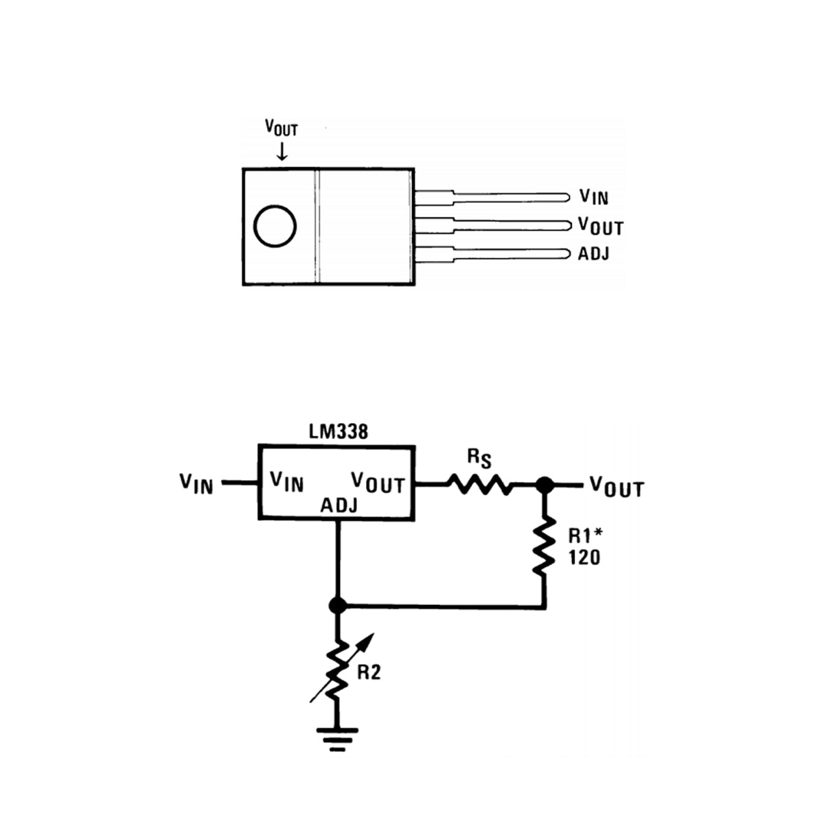 Regulador de voltaje variable LM338T-2