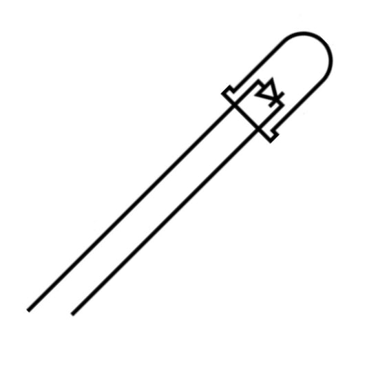 LED verde de 3mm-2