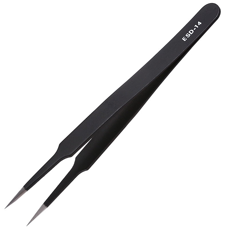Pinza de precisión antiestática ZD ESD-14-1