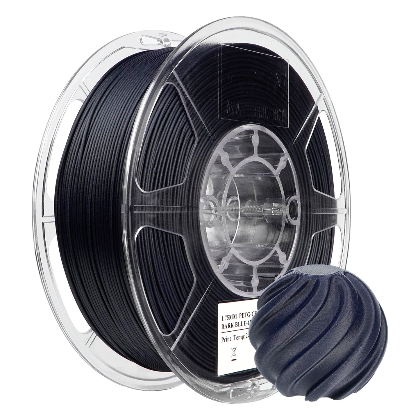 Filamento eSUN PETG-CF negro