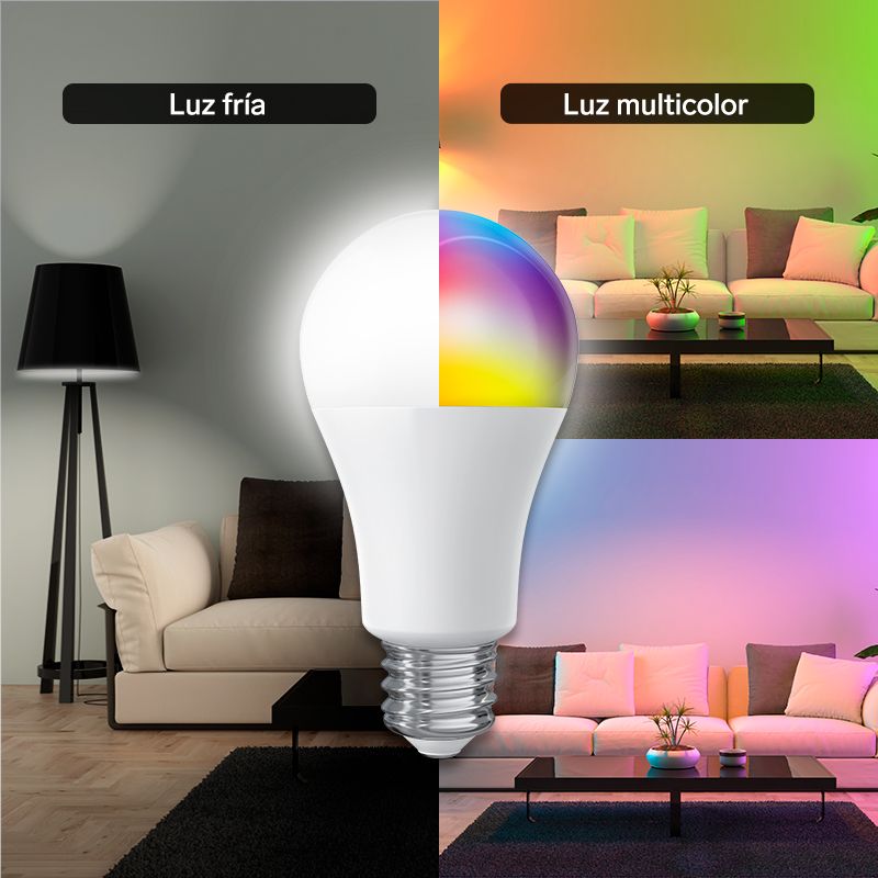Bombilla LED Steren, de colores 5W-3