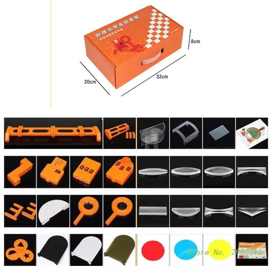 Kit educativo de óptica de 30 piezas-2