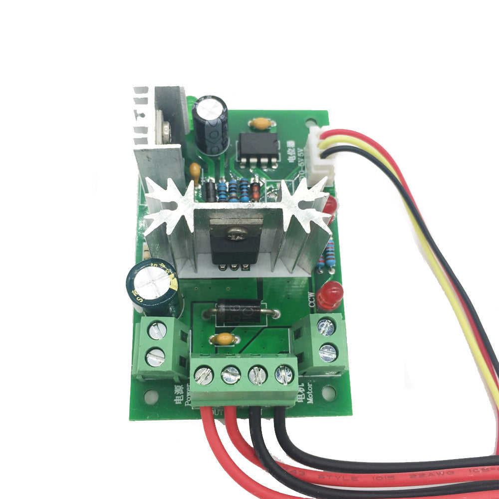 Módulo controlador de velocidad PWM de 6A con cambio de giro-2