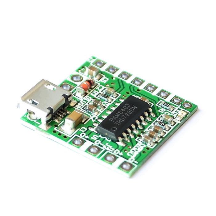 Módulo amplificador PAM8403 3W con micro USB-1