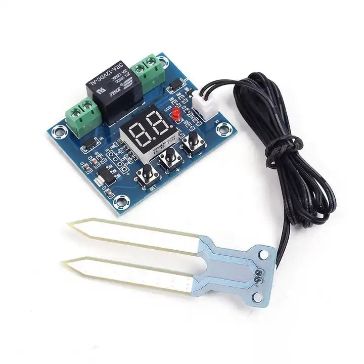 Módulo de humedad de suelo XH-M214 con relé de 12V-1