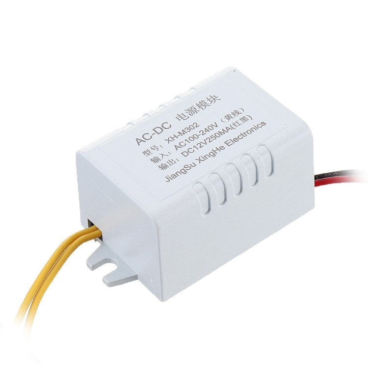 Fuente AC-DC de 110-220V a 12V 250mA XH-M302-1