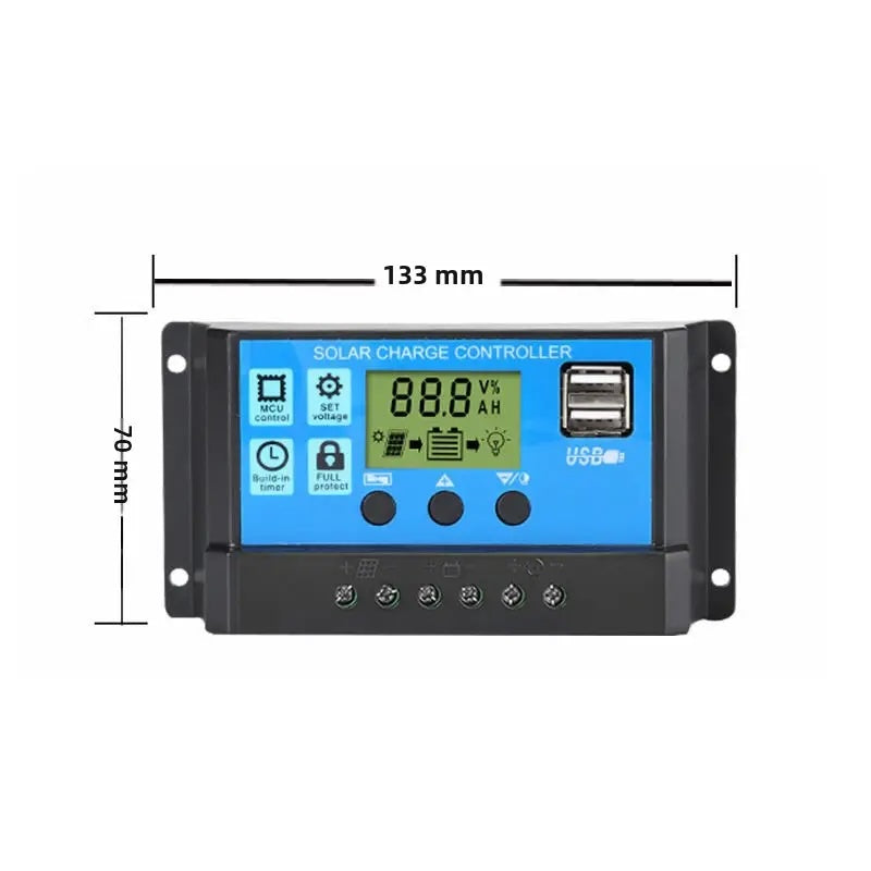 Controlador de panel solar PWM de 20A-4