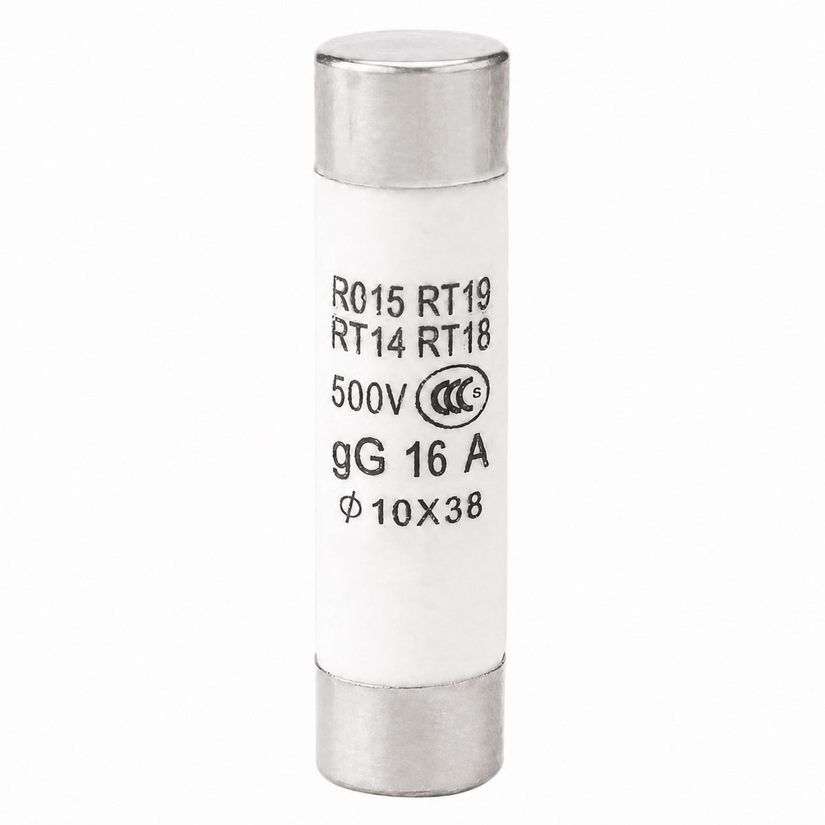 Fusible rápido cerámico de 16A 10x38 mm-1