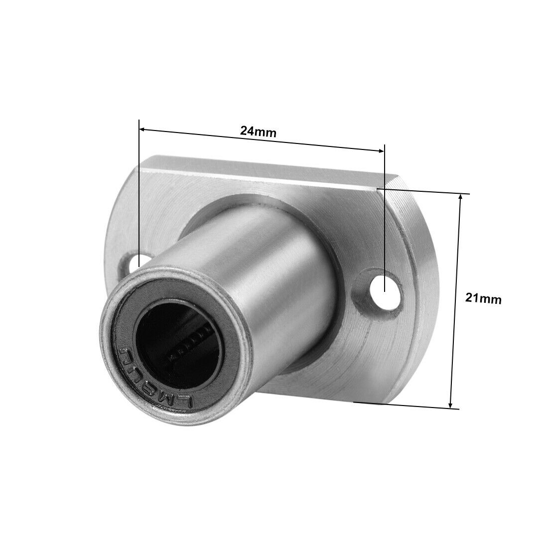 Cojinete lineal de 8mm LMH8UU con base de dos cortes-3