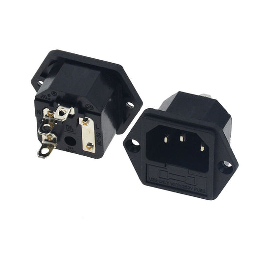 Socket AC con fusible de 10A-2