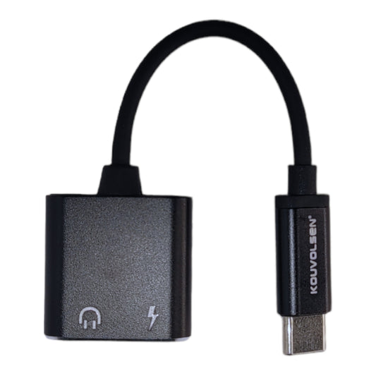 Adaptador de tipo C macho a tipo C hembra y 3.5mm hembra-2
