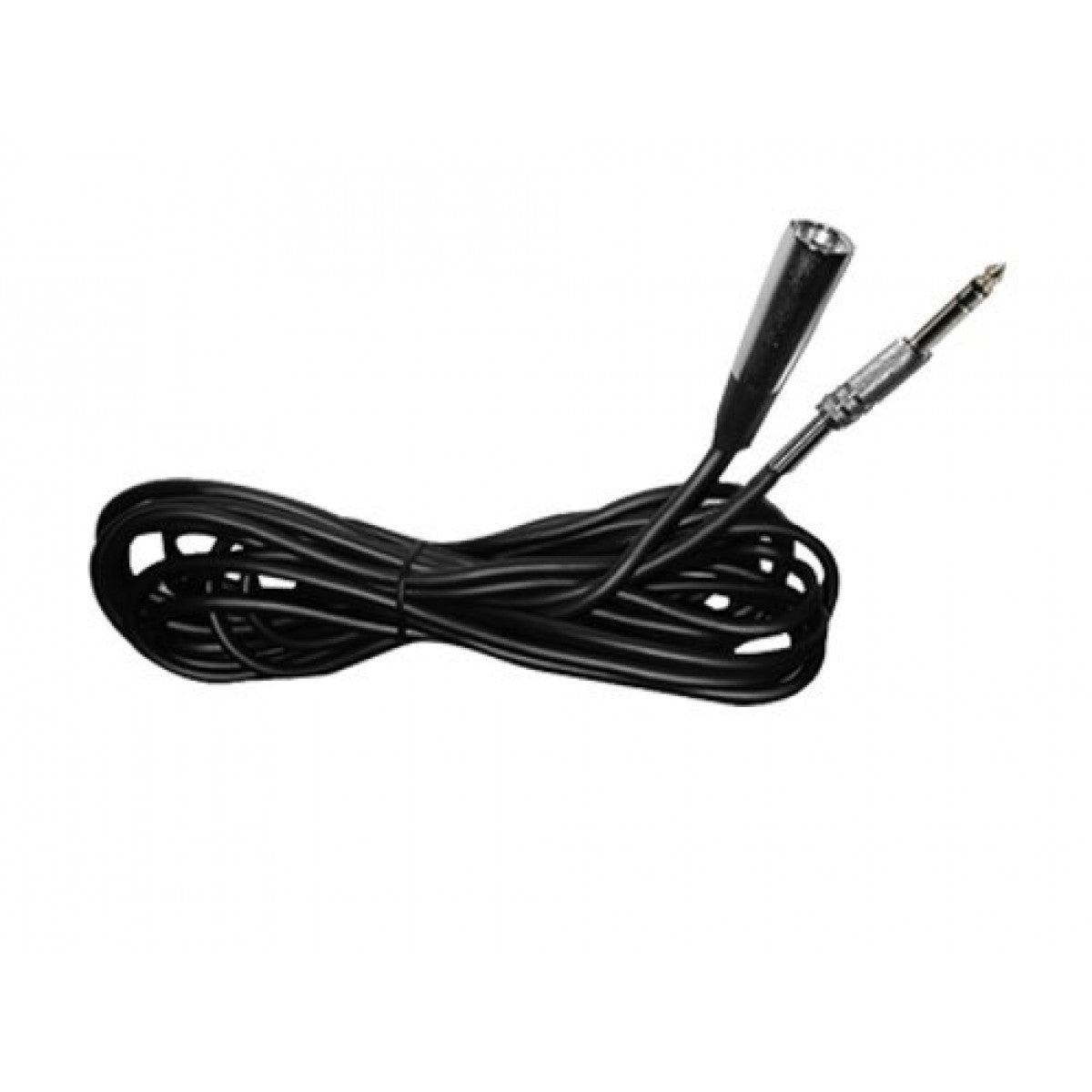 Cable de audio Zebra de 6.3 mm estéreo a XLR macho calibre 20 de 3.6 m-1