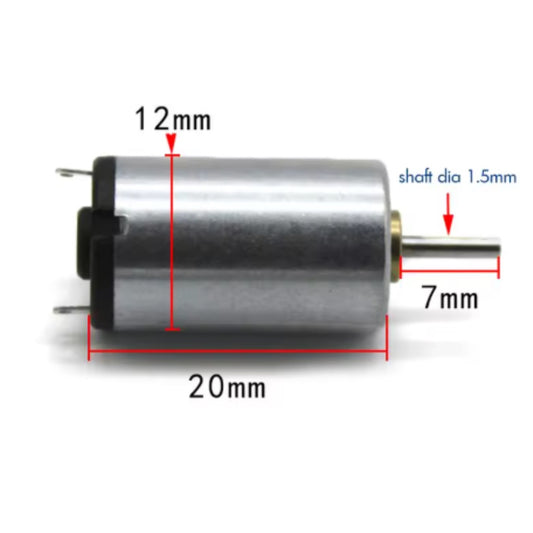 Motor DC 1220 de 3V-2
