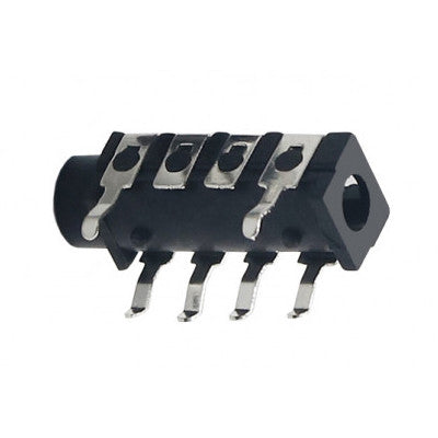 Conector de audio de 3.5 mm TRRS hembra para PCB-2