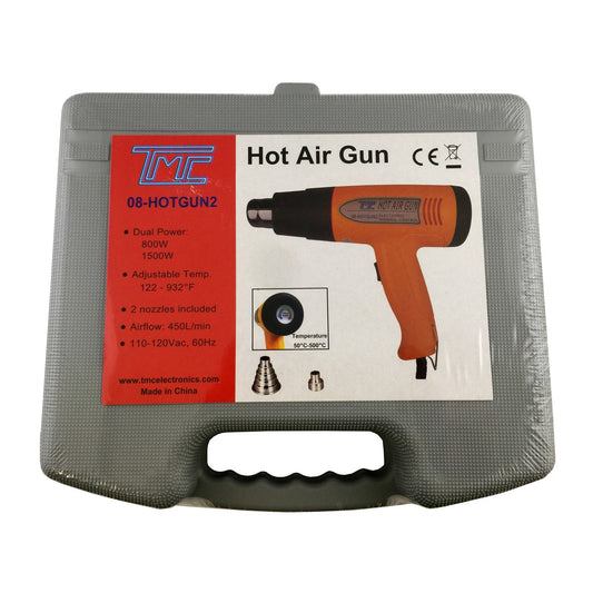 Pistola de calor TMC por control análogico, 2 velocidades-2