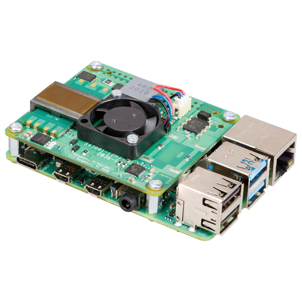 Módulo Raspberry para alimentar vía Ethernet-2