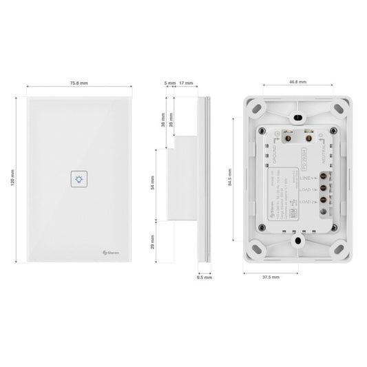 Apagador de pared Wi-Fi touch-2