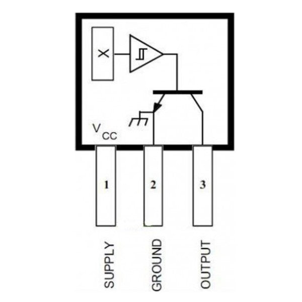 Sensor Efecto Hall Digital OH3144-2