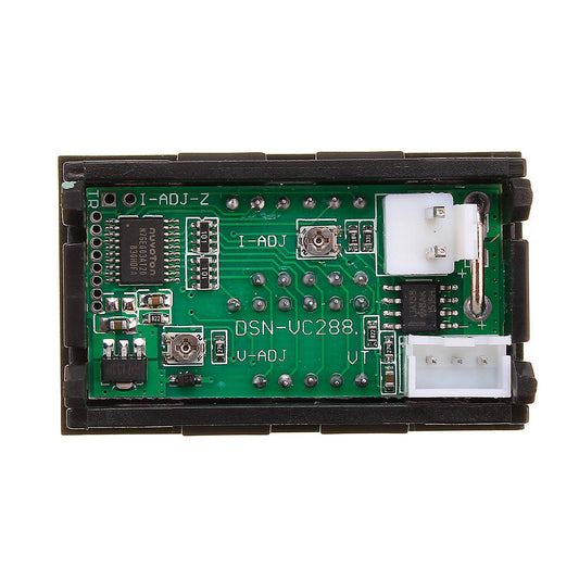 Voltímetro y amperímetro digital de 100V y 10A-2