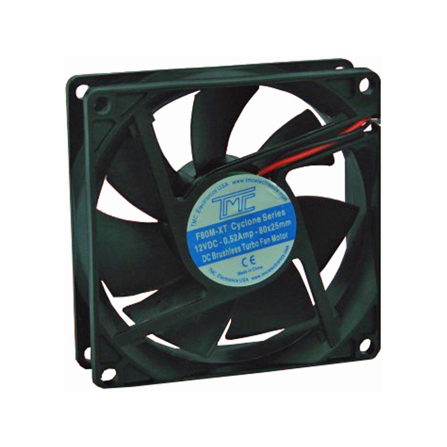 Ventilador TMC a 12V y 520mA, 80mm-1