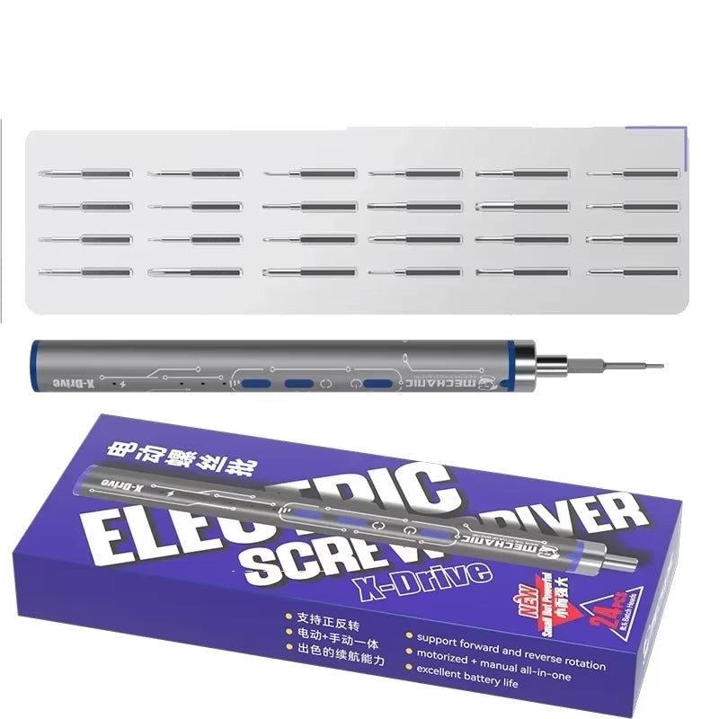 Destornillador inalámbrico recargable Mechanic X-Drive-4