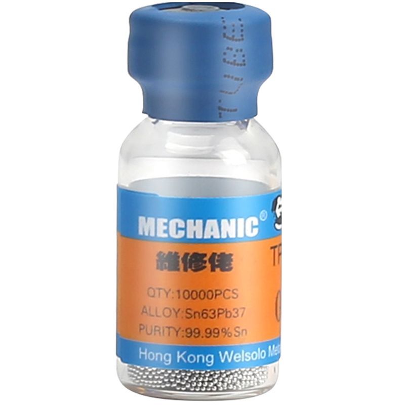 Estaño Mechanic XZ-10 en esfera de 0.3mm 10,000 piezas-1