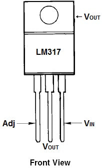 Regulador de voltaje variable LM317-2