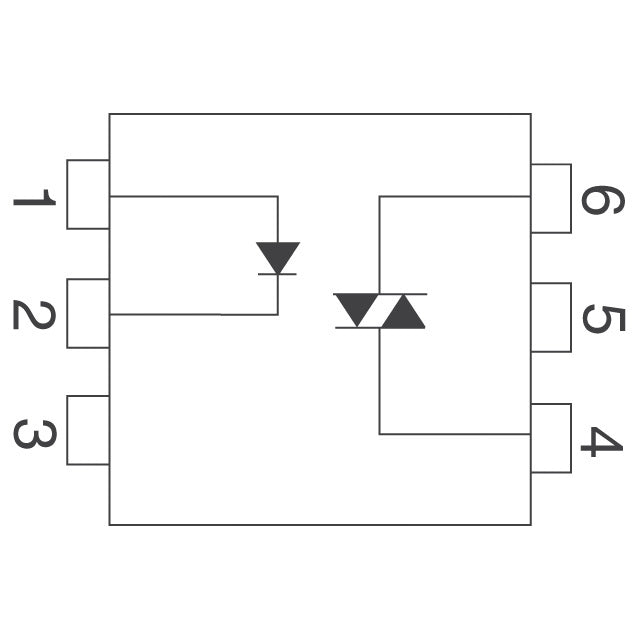 Optoacoplador MOC3021M - onsemi-2
