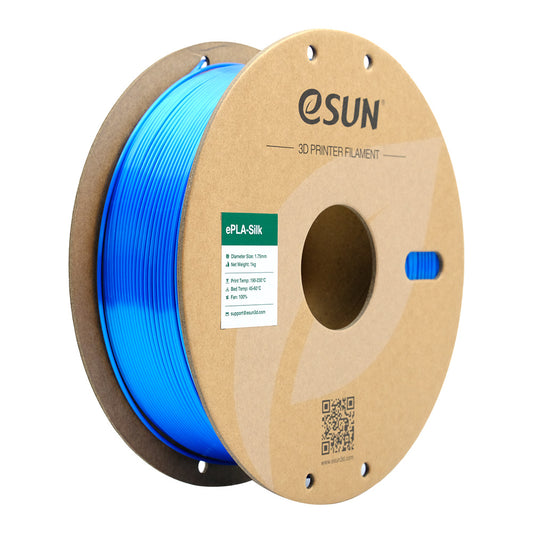 Filamento eSUN PLA-Silk azul-1
