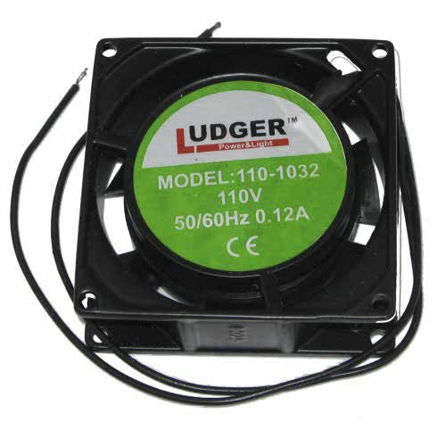 Ventilador Ludger a 110V y 120mA, 80mm-1