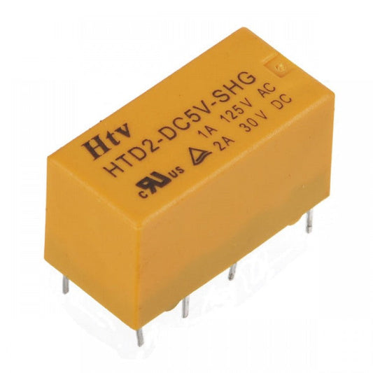 Relé Hui-Ke DPDT 12V-1