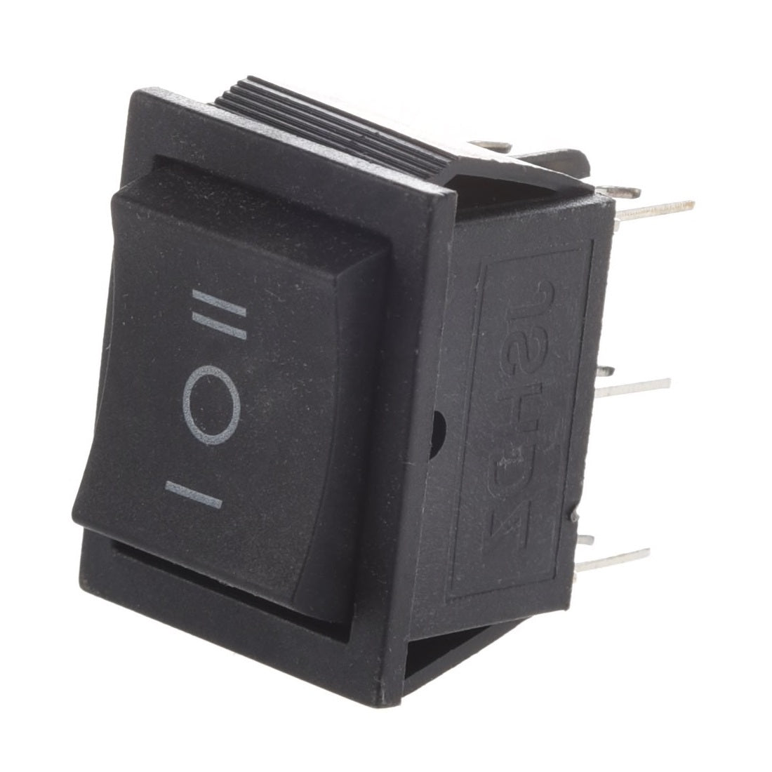 Switch ON OFF ON DPDT, Negro 16 A-1