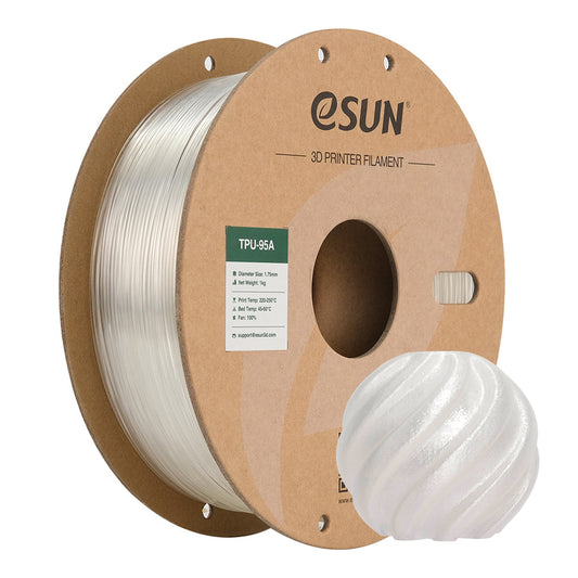 Filamento eSUN TPU-95A transparente-1