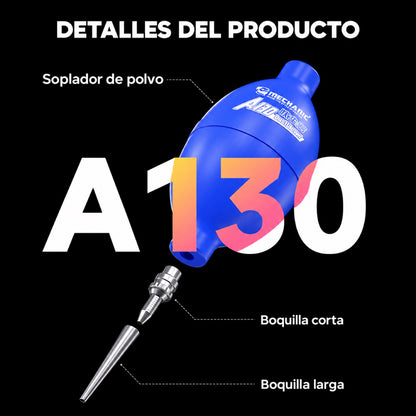 Soplador Mechanic A130 de 160 mm para polvo y partículas-3