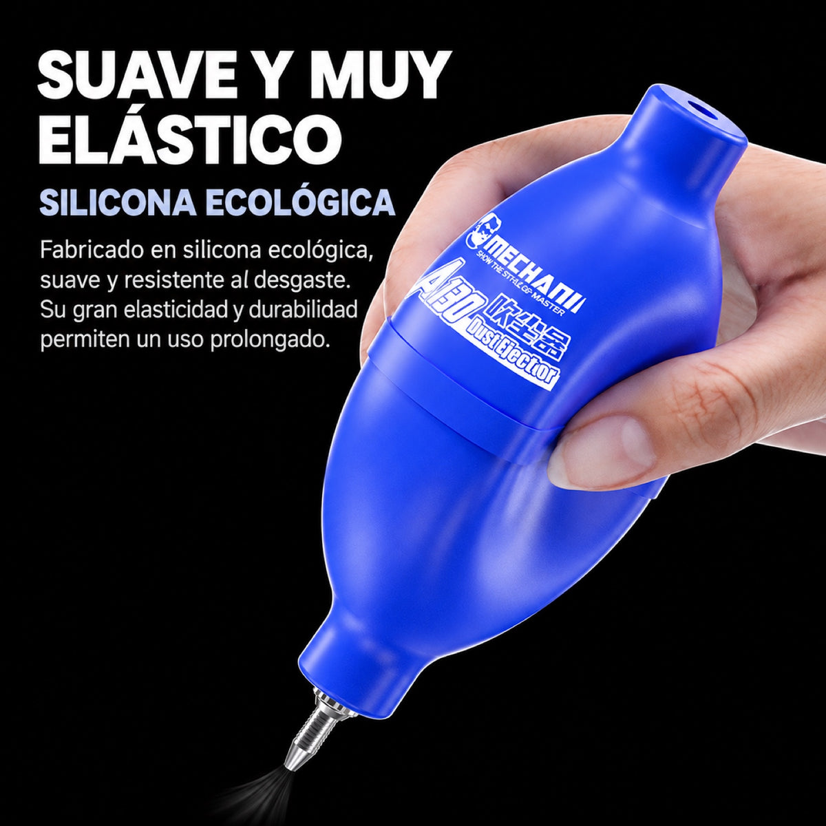 Soplador Mechanic A130 de 160 mm para polvo y partículas-4