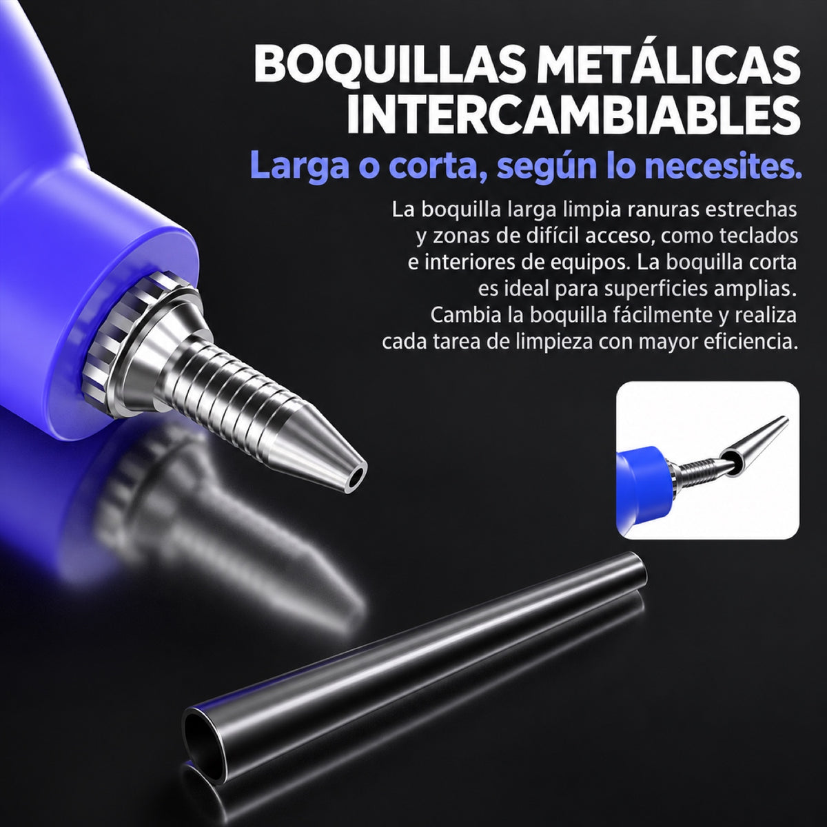 Soplador Mechanic A130 de 160 mm para polvo y partículas-6