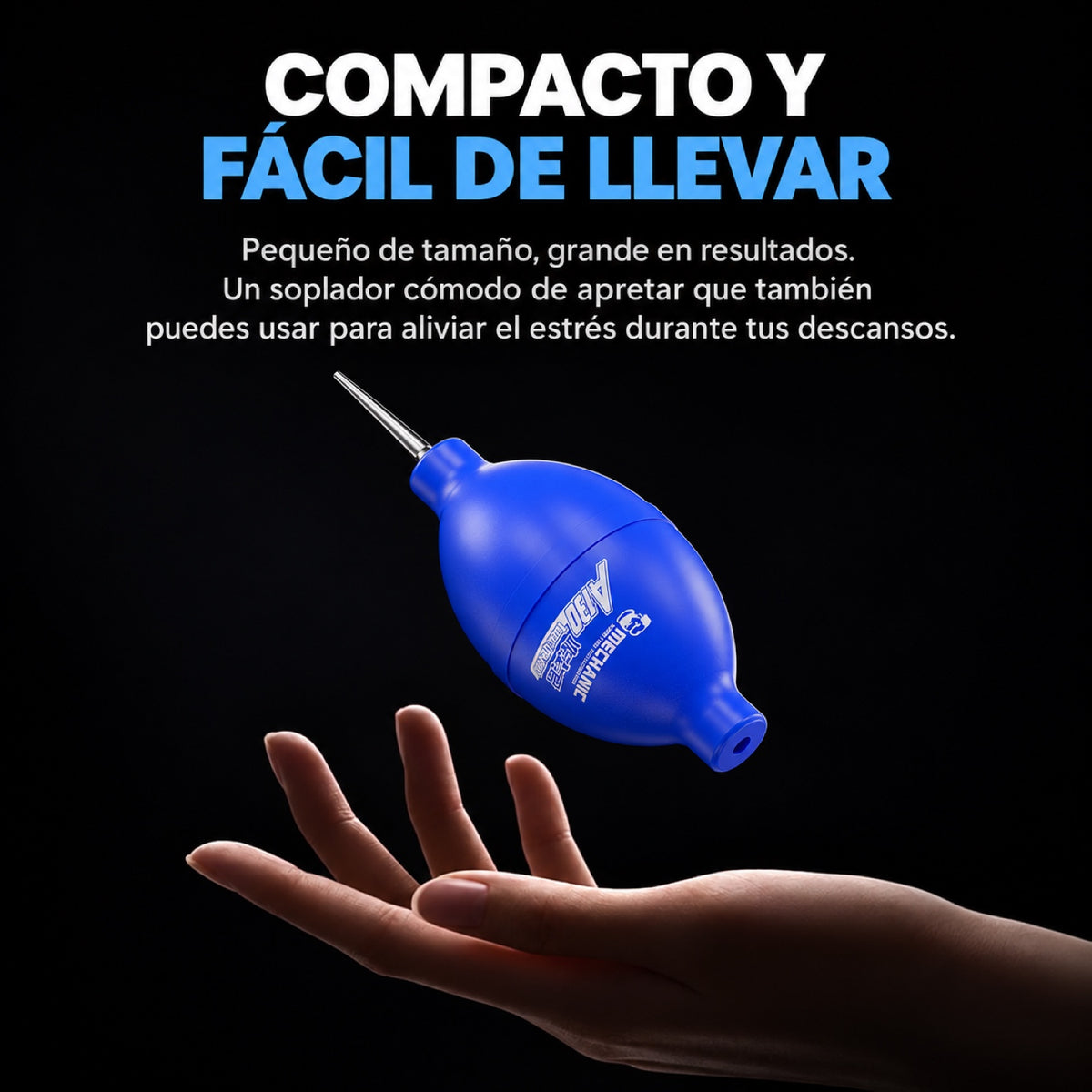 Soplador Mechanic A130 de 160 mm para polvo y partículas-7