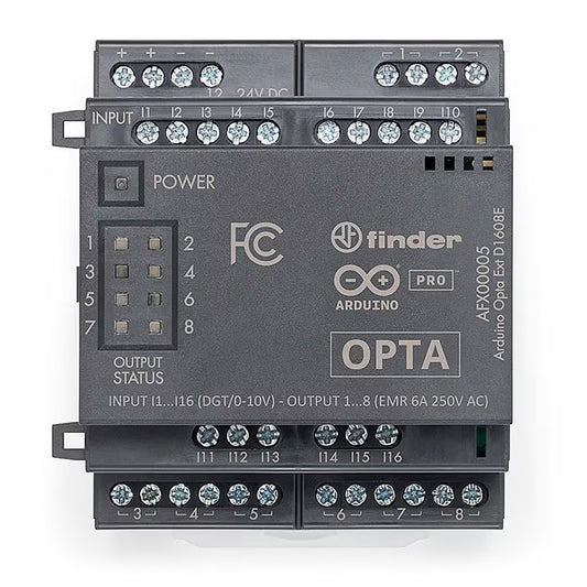 Módulo de expansión digital Arduino Opta Ext D1608E-1