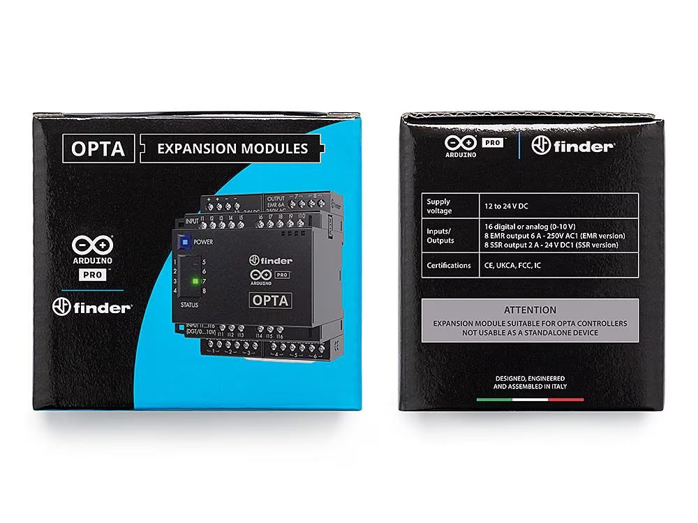 Módulo de expansión digital Arduino Opta Ext D1608E-5